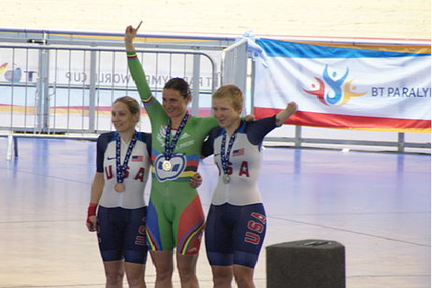 http://commons.wikimedia.org/wiki/File:Sarah_Storey,_Greta_Neimanas_and_Jennifer_Shuble.jpg