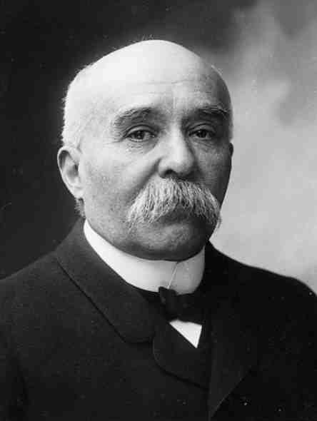 Portrait de Georges Benjamin Clemenceau vers la fin de sa vie.