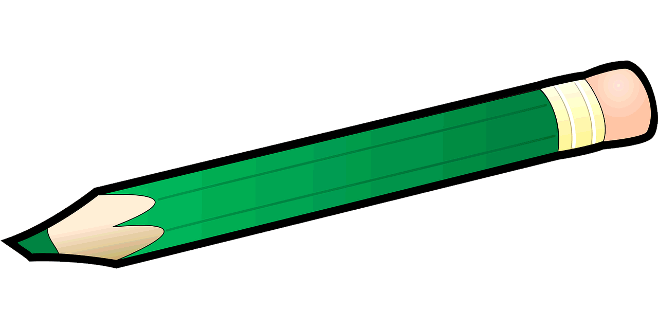 Dessin simple d’un crayon
