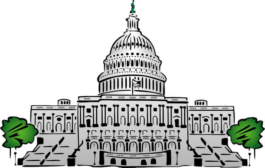 Dessin du Capitole des États-Unis
